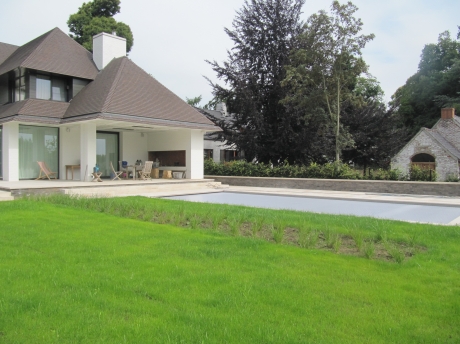 Nieuwbouw villa in Deurle