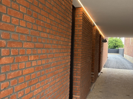 Verbouwing van handelsruimte met appartement