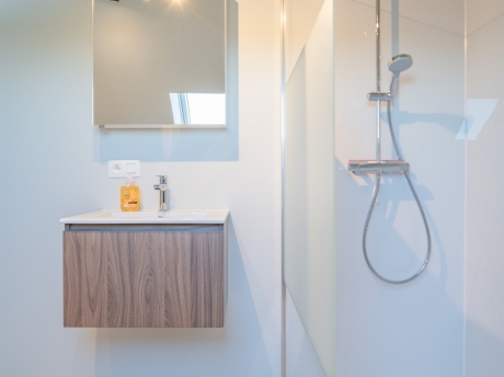 Verbouwing van handelsruimte met appartement