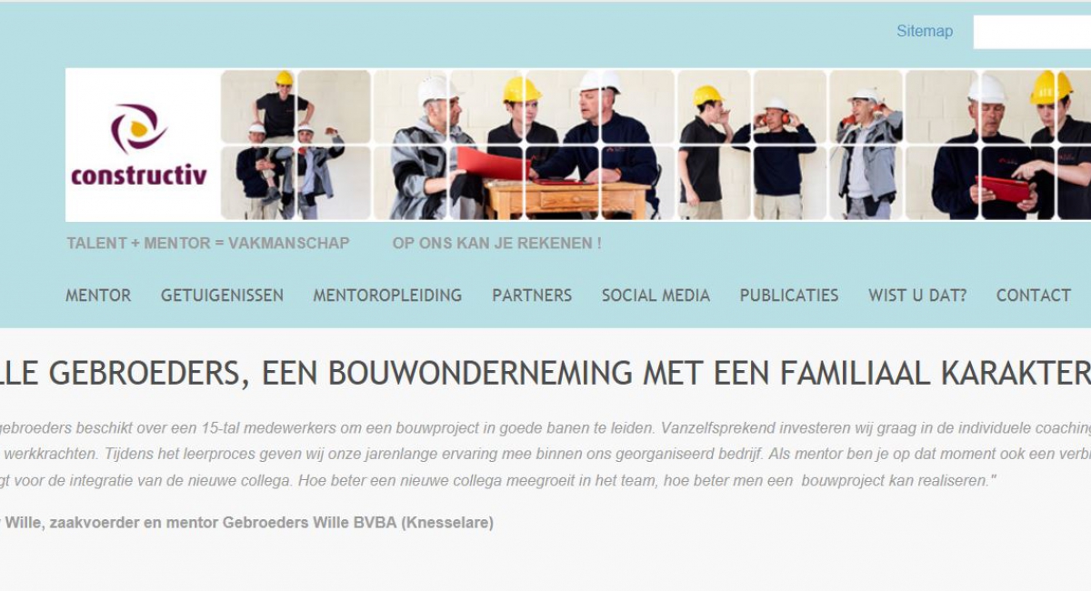 TALENT + MENTOR = VAKMANSCHAP